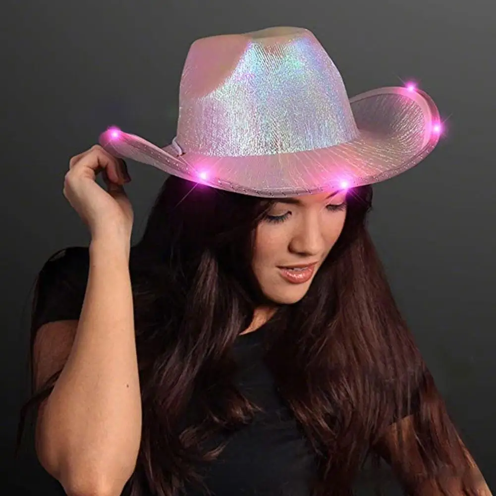 Cowboy Hat Light-up Pink Children 