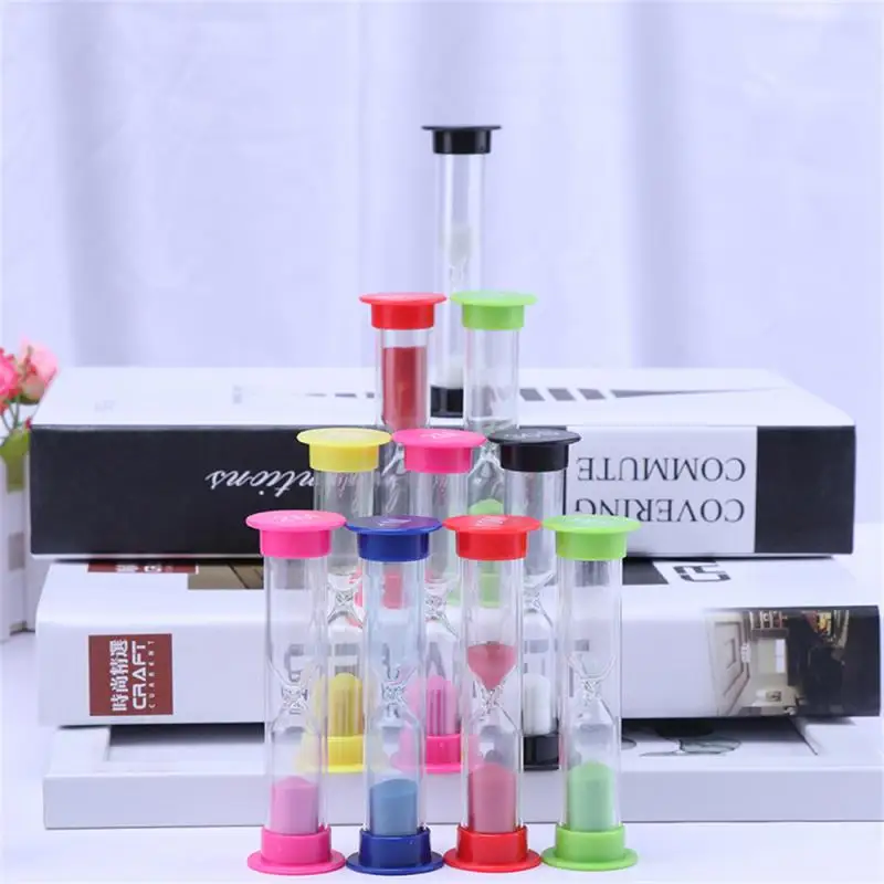 Sand Timer Liquid Hourglass Timer Colored Hourglass 30S/1/2/3/5/10 Minutes Hourglass Sand Table For Children Gift Home Decoration Clock Timer Clocks Decor Garden Children's Timer
