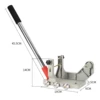 Angle Grinder Linear Guide Assist Tool Parallel Guide Ceramic Tile Fast Clear Gap Tool Floor Tiles Slotting Bricklayer Tool 3