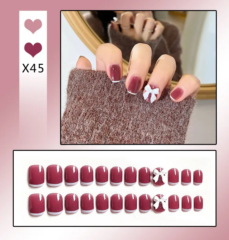 X45 Press On Nails