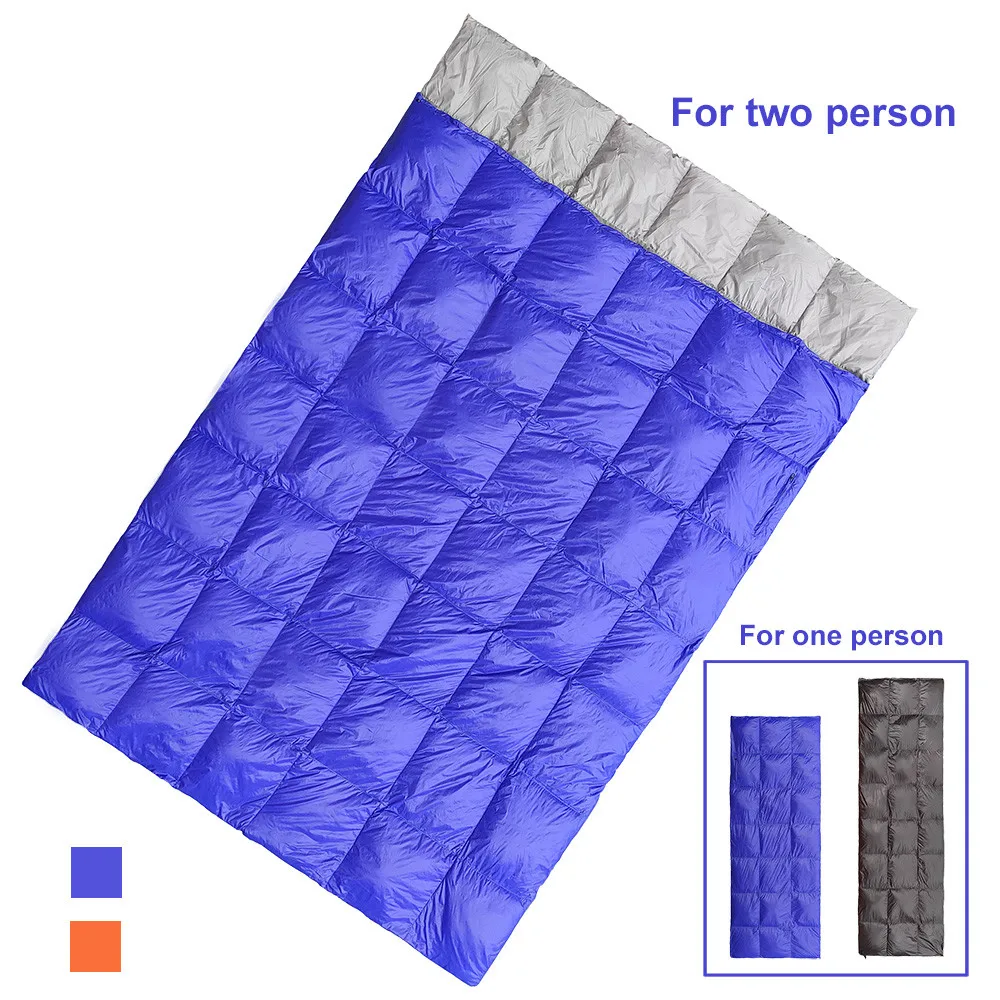 

Camping Sleeping Bag Waterproof 4 Season Warm Envelope Backpacking Supplies Lightweight adult Outdoor Camp Tourist Backpacking