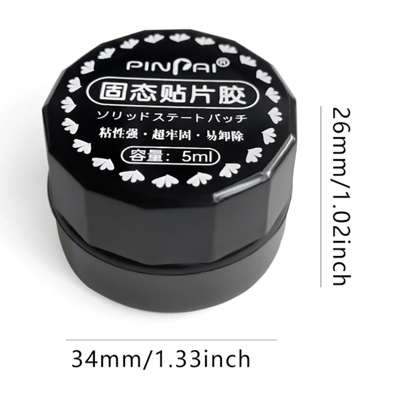 Rhinestones Glue Gel Set Mirror Nail Powder With Nail Liner Brush UV LED Transparent Adhensive For Nail Glue Nail Gel Gel Polish Base And Top Coat