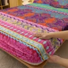 Boho Colorful Fitted Sheet Set Soft Comfortable Bohemian Bedding Set For Bedroom Guest Room1* Fitted Sheet 3
