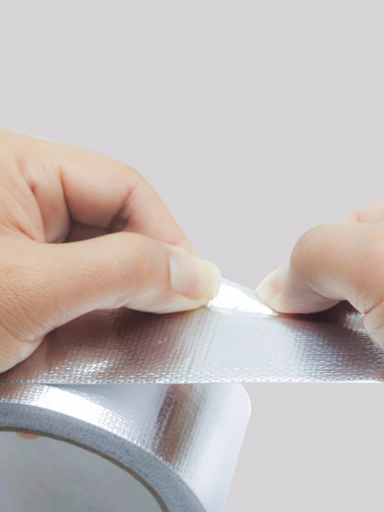 Glass Fiber Aluminium Foil Tape High Temperature Resistant Water Heater