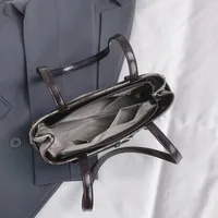 Sac à bandoulière rétro à carreaux pour femme 2026 – Nouveau sac fourre-tout texturé et tendance, polyvalent pour le travail et les trajets quotidiens, sacs à main pour femmes 5