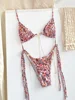 Bandage Bikinis 2025 Swimsuit Women Bathing Suit Sexy Swimwear Summer Beachwear Print Bikini Sets Thongs Biquinis Solid Swimsuit