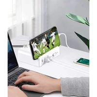 Smart power strip  us smart outlet wall plug adapt surge protector  110v 5V 2.4A usb c hub electrical socket with usb charger - Image 4