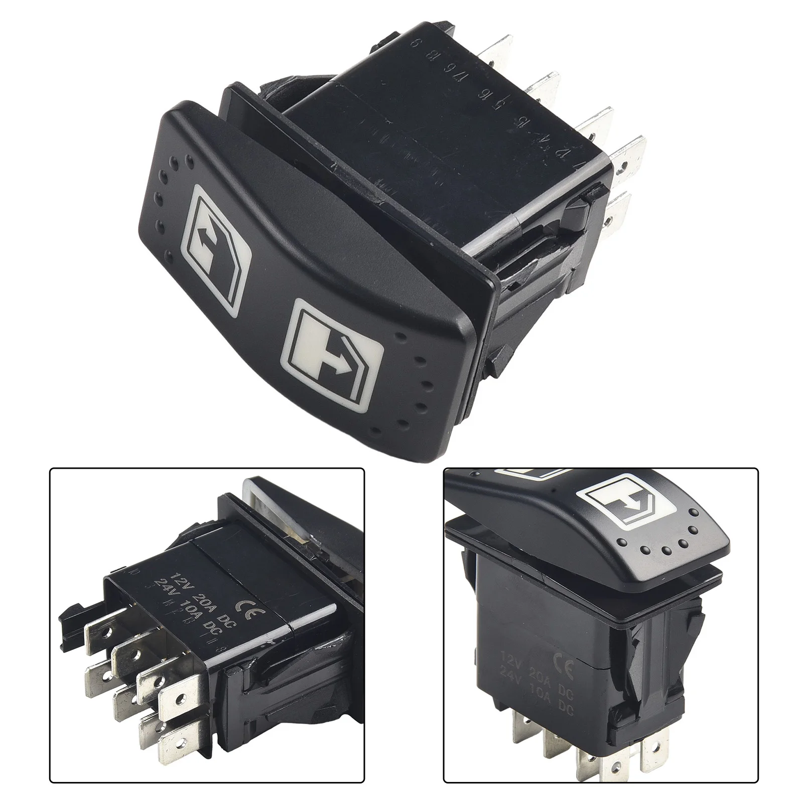 

Left Hand Switch Power Windo 100% Brand New 705800048 710004979 For Can-Am Defender Left Hand Power Windo Switch