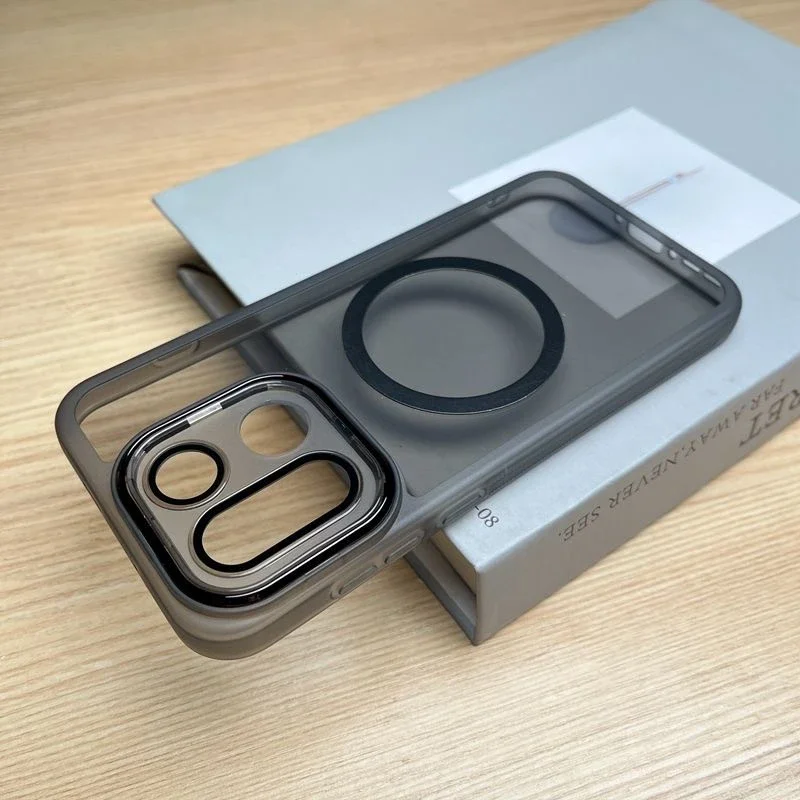 Film de Protection d'objectif pour OnePlus 15, étui de chargement sans fil pour 1 + 15 5G One Plus 15, housse transparente antichoc en Silicone souple