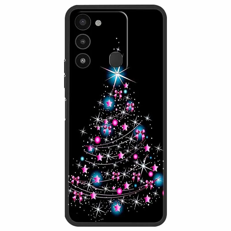 Holiday Edition Silicone Soft TPU Phone Cover - Festive Design Case