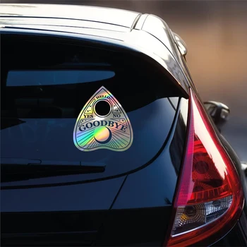 Ouija Planchette 비닐 자동차 스티커, 물병 머그잔 장식용 방수 및 이동식 데칼, OUIJA 보드 비닐 데칼