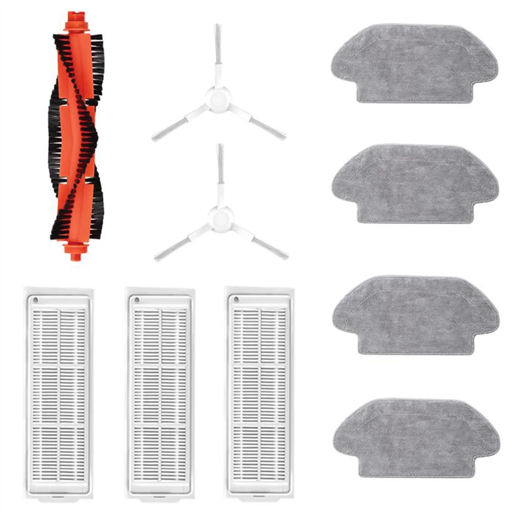 

Для робота-пылесоса Xiaomi Mi Pro P, модель: STYTJ02YM, основная боковая щетка, фильтр НЕРА и ткань для швабры