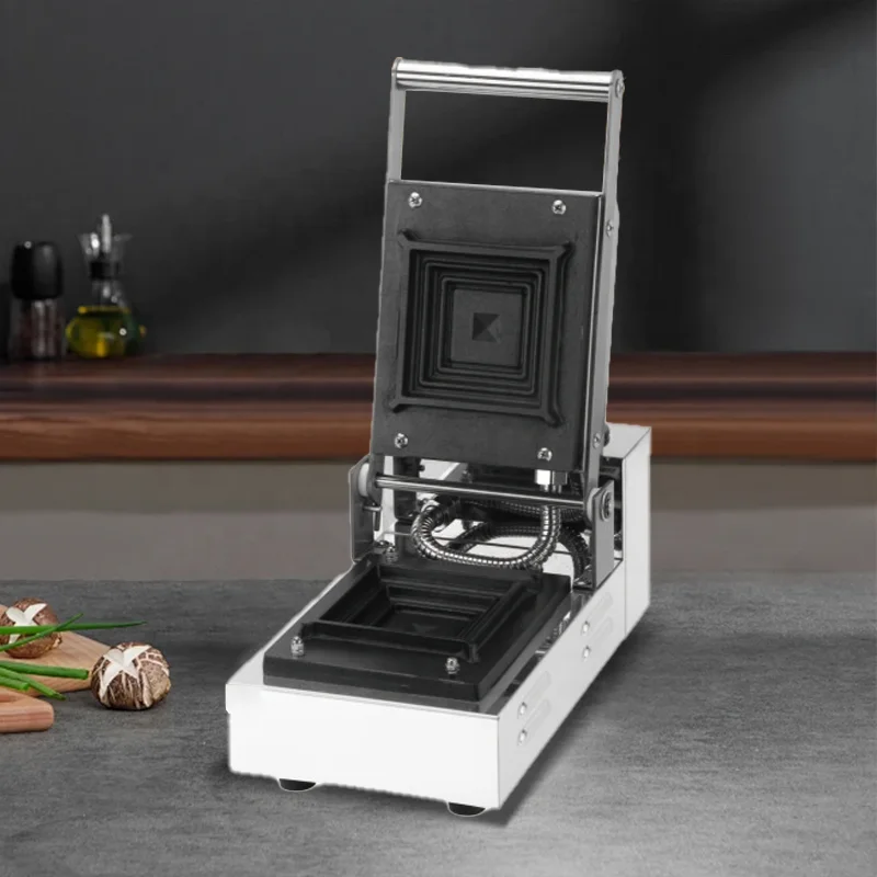 High Quality Commercial Burger Press Machine 220V Electric Portable Mini Sandwich Maker for Hotel Restaurant Kitchen Use