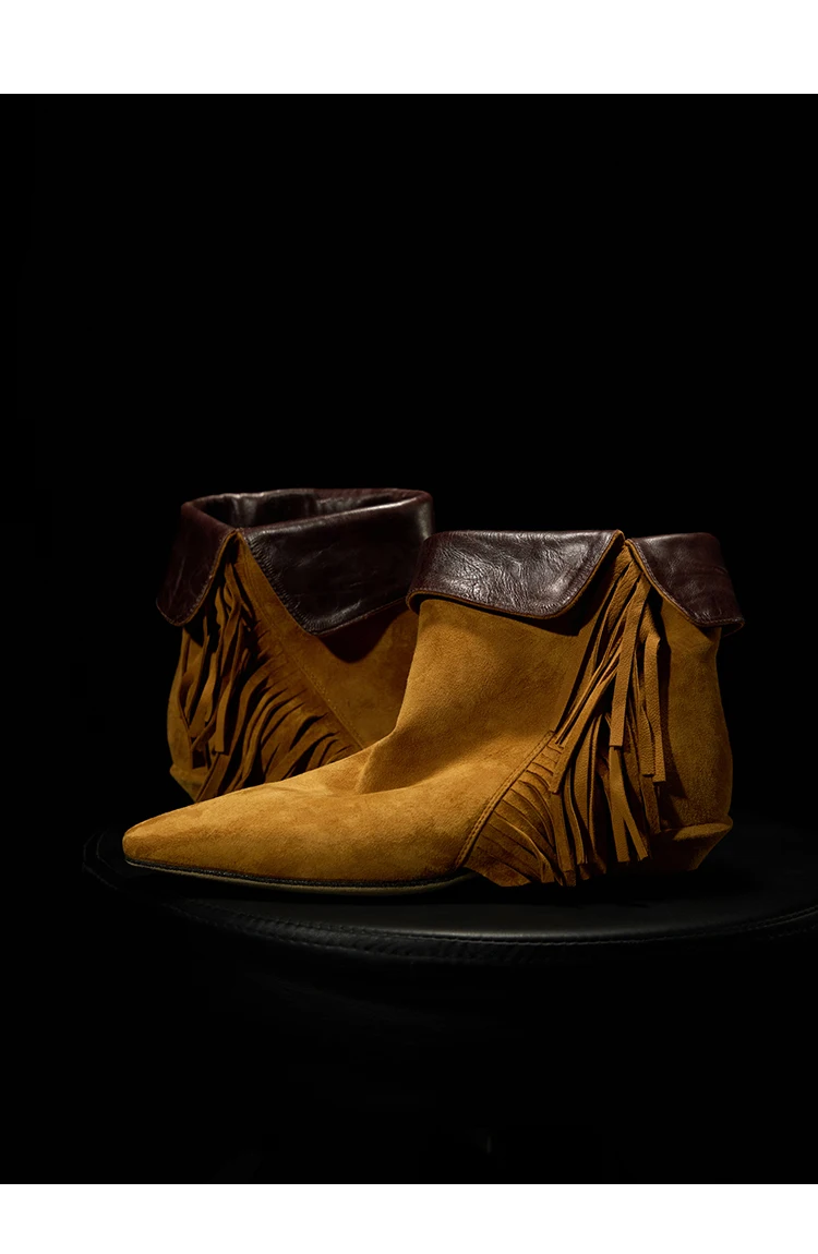 Handmade Genuine Leather Western Boots Detail 4