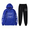 Custom Logo Casual Tracksuit Men Sets Hoodies Pants 2 Piece Sets Sweatshirt Outfit Sportswear Personalized Suit Unisex Clothing 6