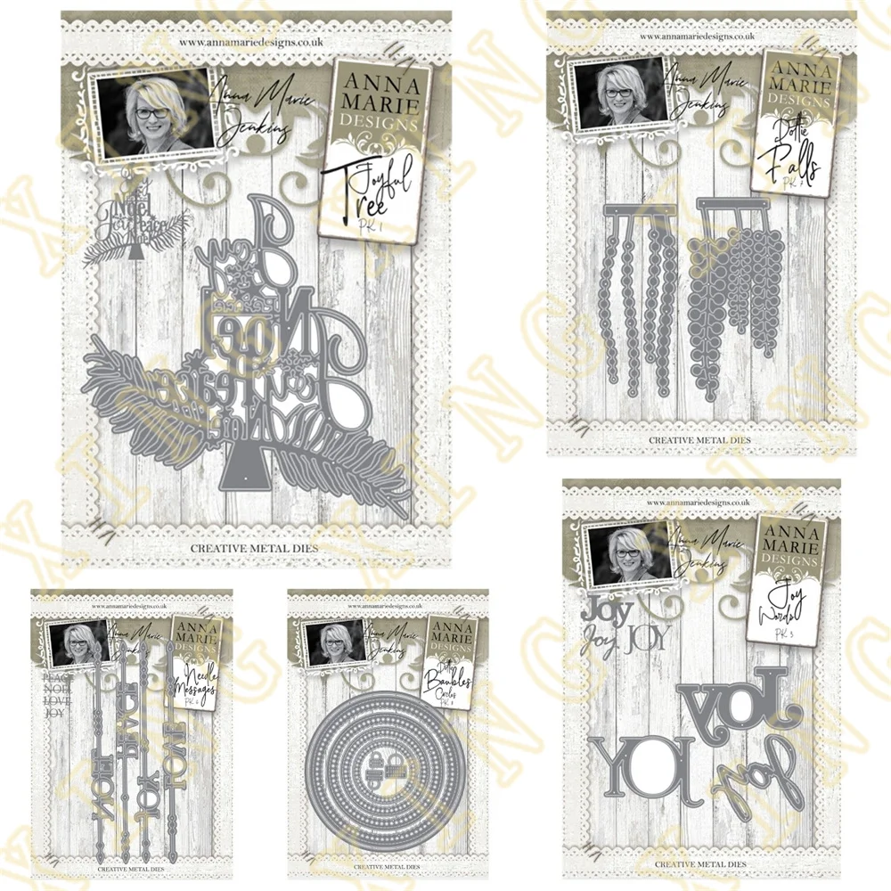 

Metal Craft Cutting Dies Dottie Baubles Circles Dies DIY Scrapbook Paper Diary Decoration Card Handmade Embossing New 2023