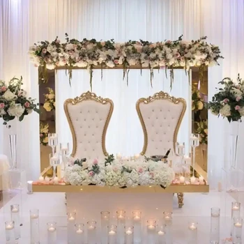 1pcs/3pcs)Gorgeous tall mirror chuppah acrylic backdrop stand 1