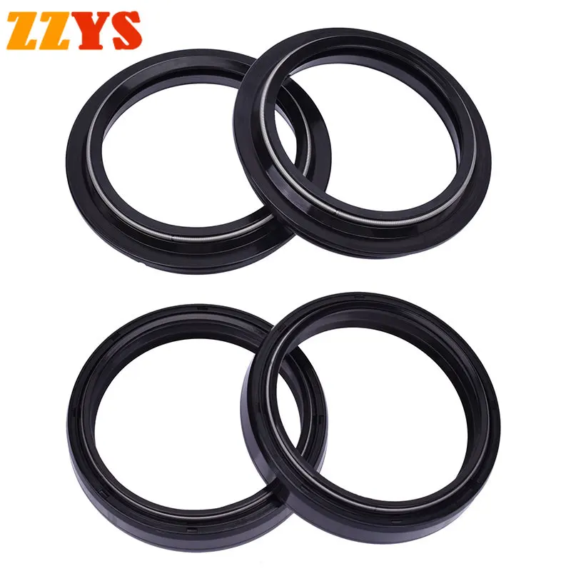 

48x58x9.5/11.5 48*58 Front Fork Suspension Damper Oil Seal 48 58 Dust Cover For Yamaha YZ450F YZ450 YZ 450 04-2018 15 2016 2017