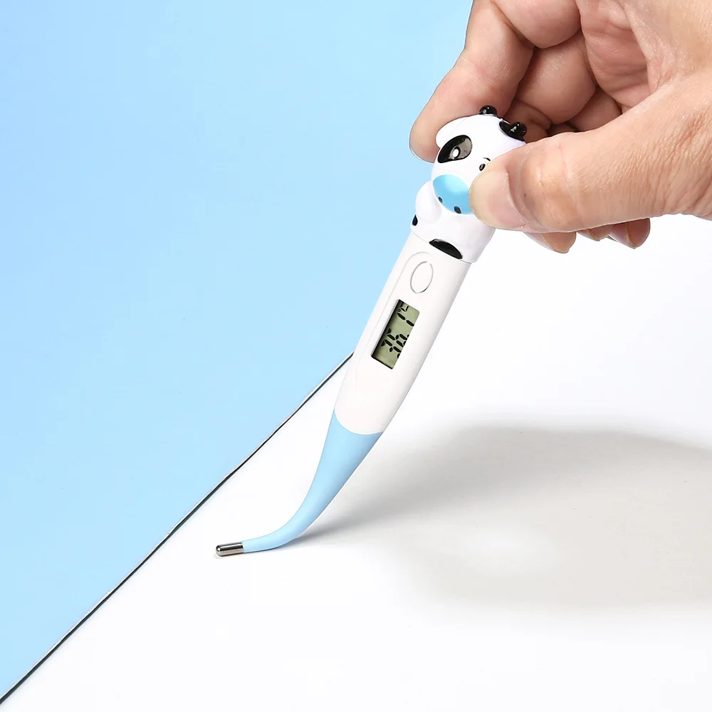 Animal Thermometer Cute LED Display Electronic Pet Thermometer Rectal Temperature Measurement