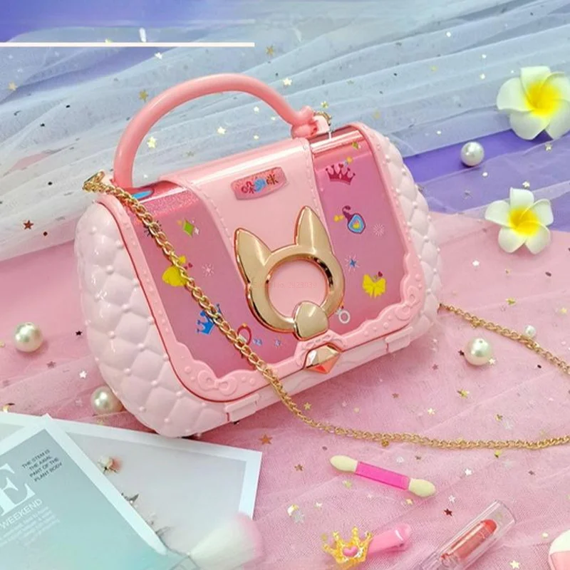 With Cosmetic Case Makeup Toy Kits Portable Playset Kids Washable Makeup Girls Toys For Kids Toddlers Girls Present Gift 3