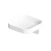 Bathroom Drainable Storage Rack Small White Bathroom Accessories Punch-free Wall-mounted Bathroom Shelf Wash Supplies Storage 5