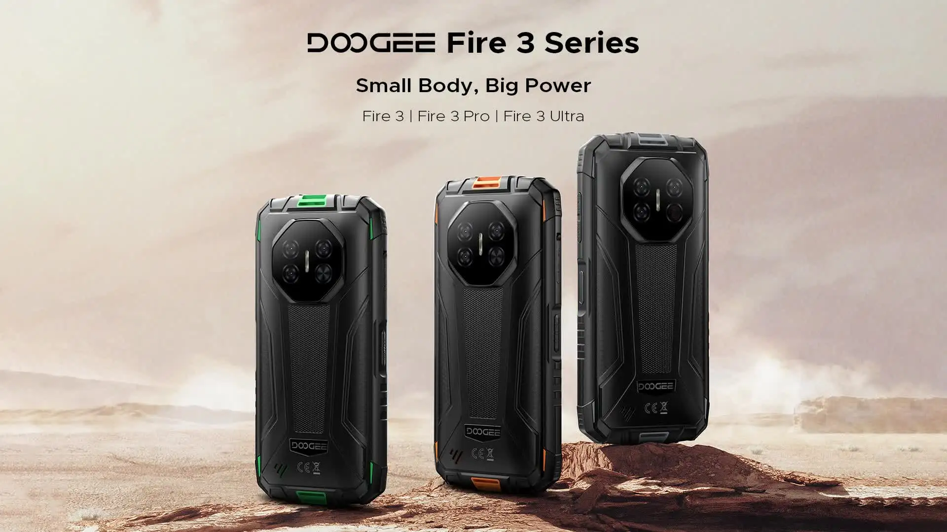 Global Version DOOGEE Fire 3 Pro Rugged Phone 16GB 128GB 5.5