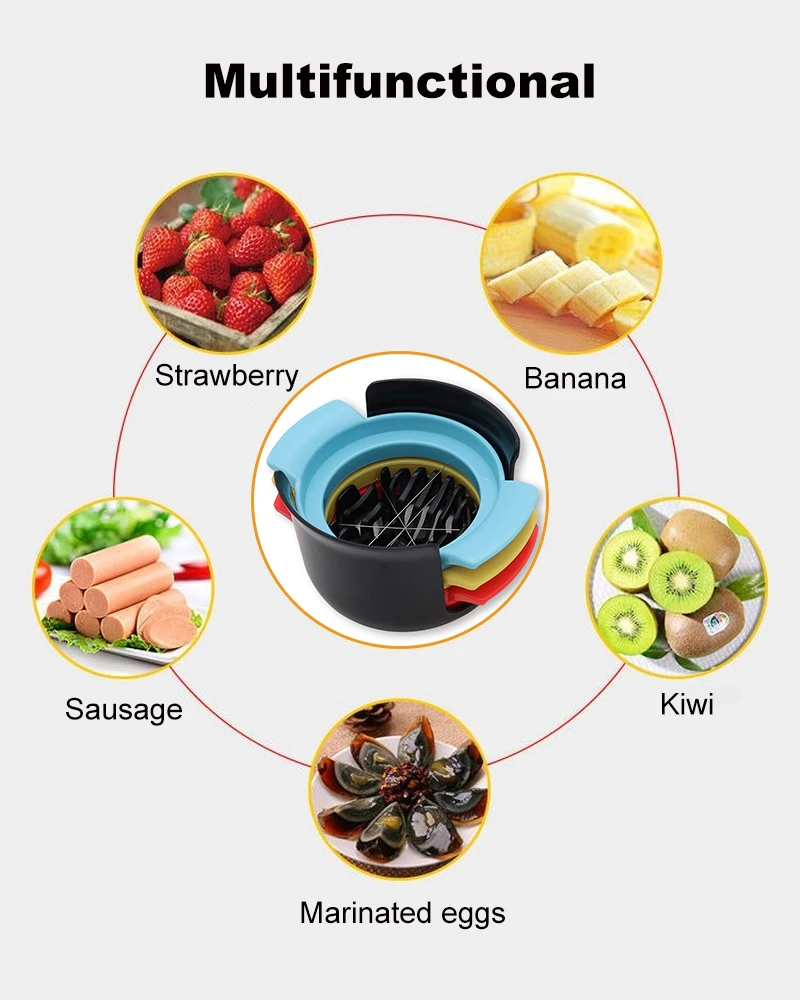(Summer Hot Sale- 50%off) Kitchen Gadget Egg Cutter