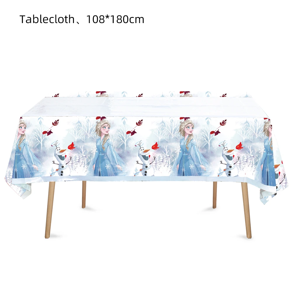 Party Supplies Disney Frozen Disposable Tablecloth for Birthday Party