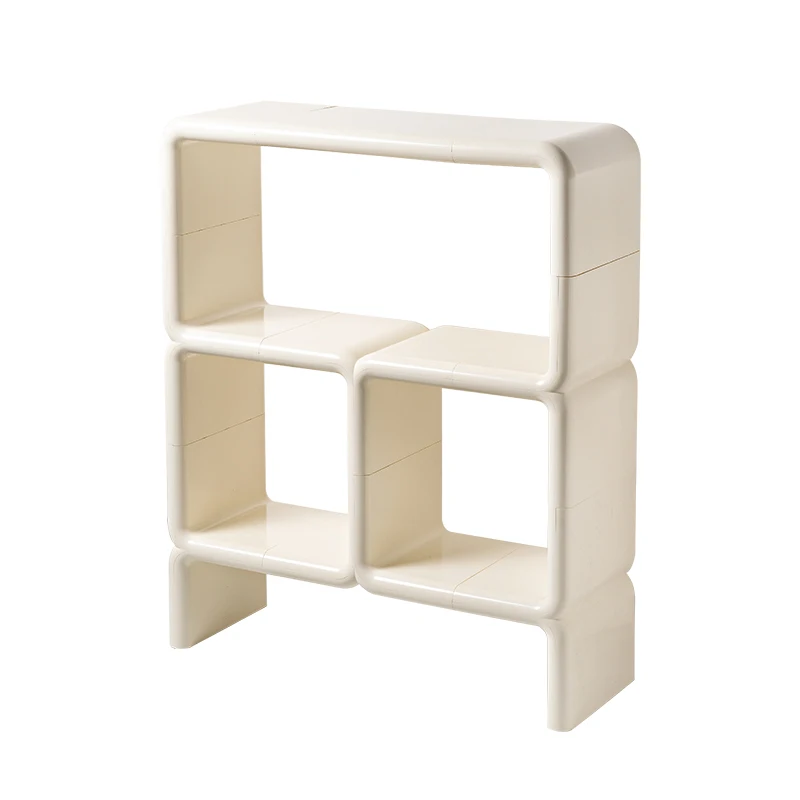 Storage Rack Book Display Stand Modern White Bookshelf Items Living Room Indoor Items Minimalist Bedroom Magazine Rack Display Estanteria Salon Nordic Furniture