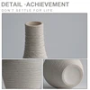Simple Ceramic Vase Decoration for Home Nordic Luxury Narrow Mouth Flower Pot Living Room Interior Office Desktop Decor Gift 2