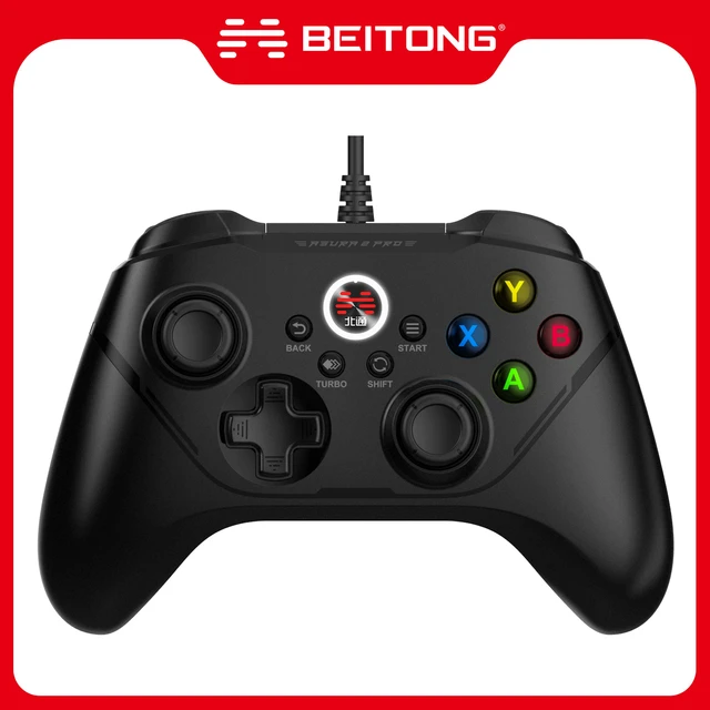 BEITONG Asura 2 Pro Wired Dual Vibrate Gamepad For Windows 7 8 10.