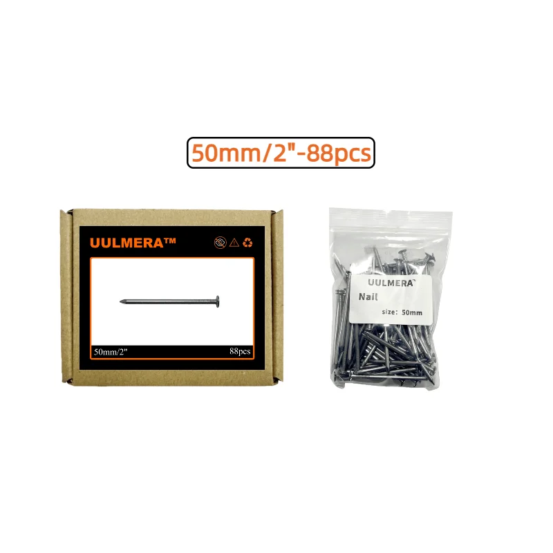 Versatile Iron and Cement Nails for Construction and Carpentry