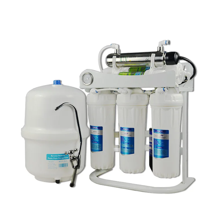 

Alkaline Mineral pH+ 75 GPD 6-Stage Ultra Safe Reverse Osmosis Drinking Water Filter System