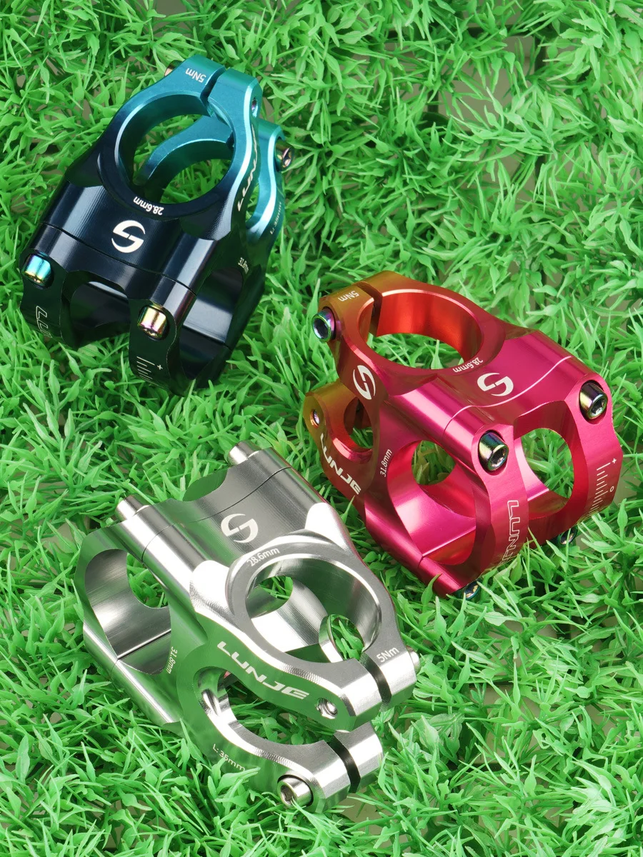 CNC MTB Stem 31.8 Ultralight Handlebar Stem 35mm Aluminum Alloy Road Mountain Bike Bridge Cycling Short Bicycle Accessories