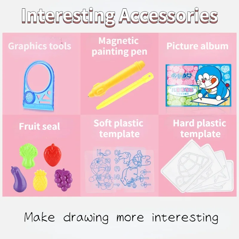 44*38cm Big Size Magnetic Drawing Graffiti Board Toys Kids Sketch