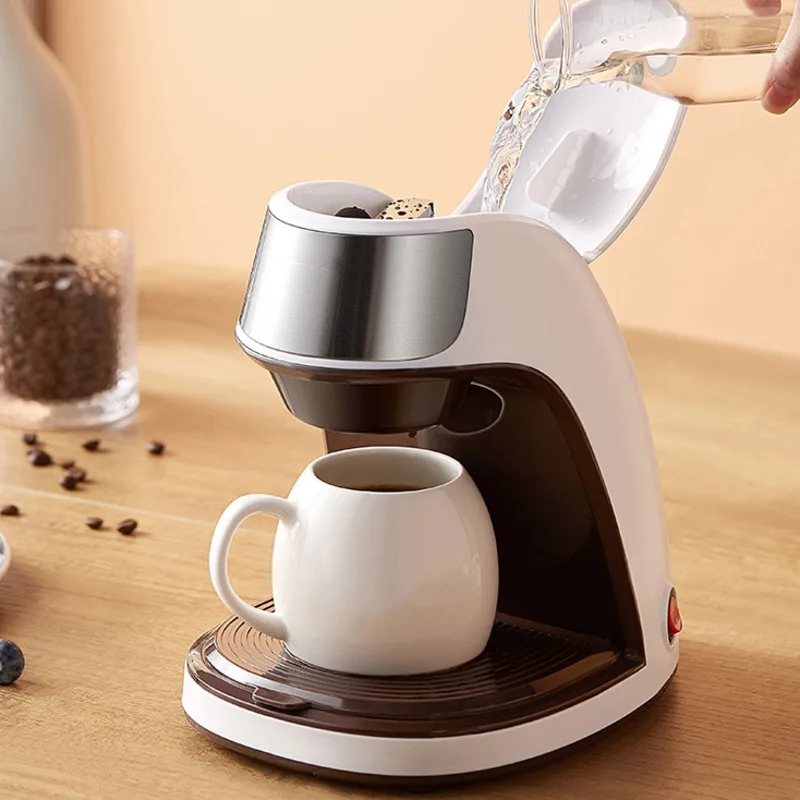 Dmwd 1 Cup / 2 Cups Mini Drip Type Coffee Machine Automatic American Coffee  Maker With Ceramic Mug Cup Home Tea Maker 220v - Coffee Makers - AliExpress