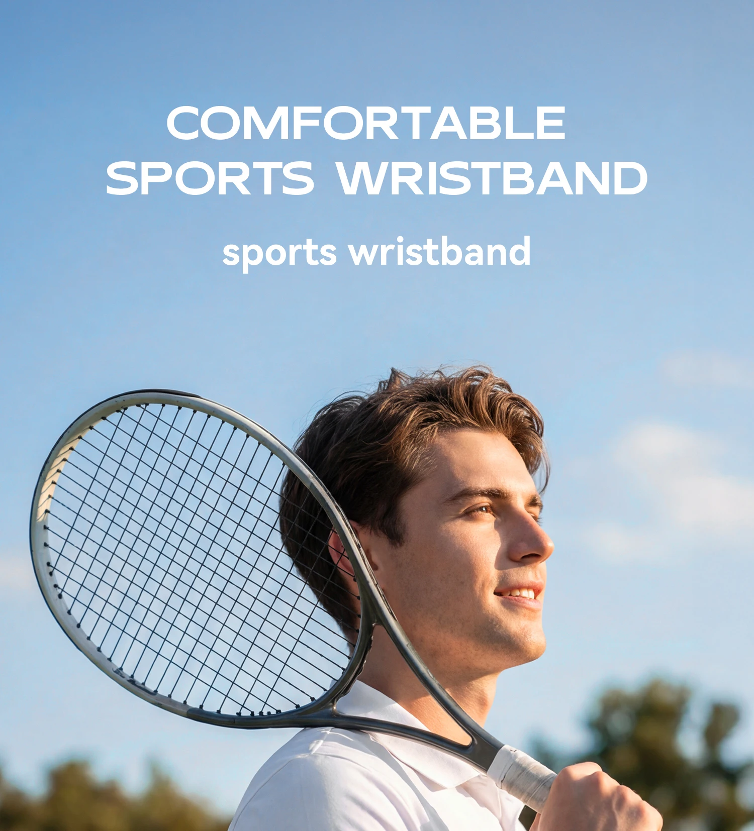 wrist support sweatband overview