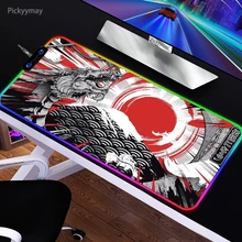 

Chinese Style RGB Mouse Pad Gaming Computer Large Mousepad Backlit XXL LED PC Gamer Mouse Mat Carpet Desk Mat For CS GO Non-slip