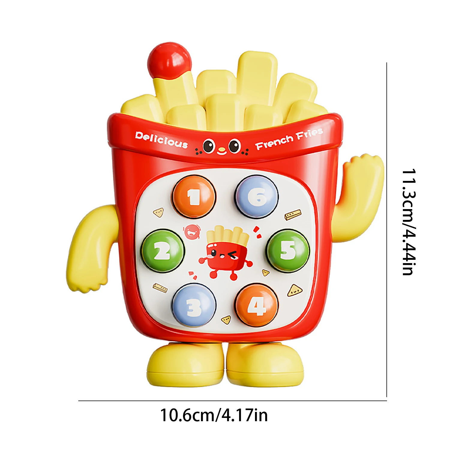 1PC Mini Whack-a-Mole Hand-eye Coordination Educational Toy Random Color Children's Pinch Finger Decompression Toy 2