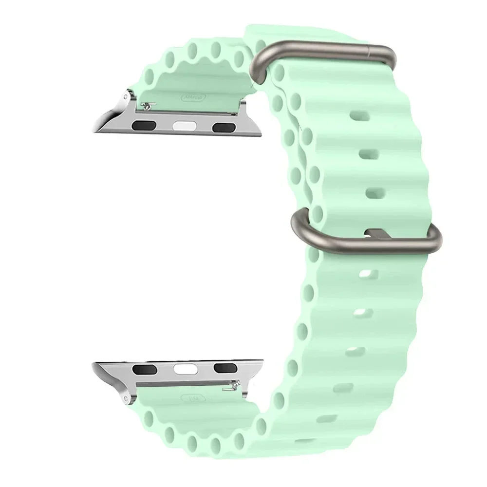ตัวเลือกสินค้า เข็มขัด Apple Watch 1:1 ลายทะเล ใส่ได้หลายขนาด