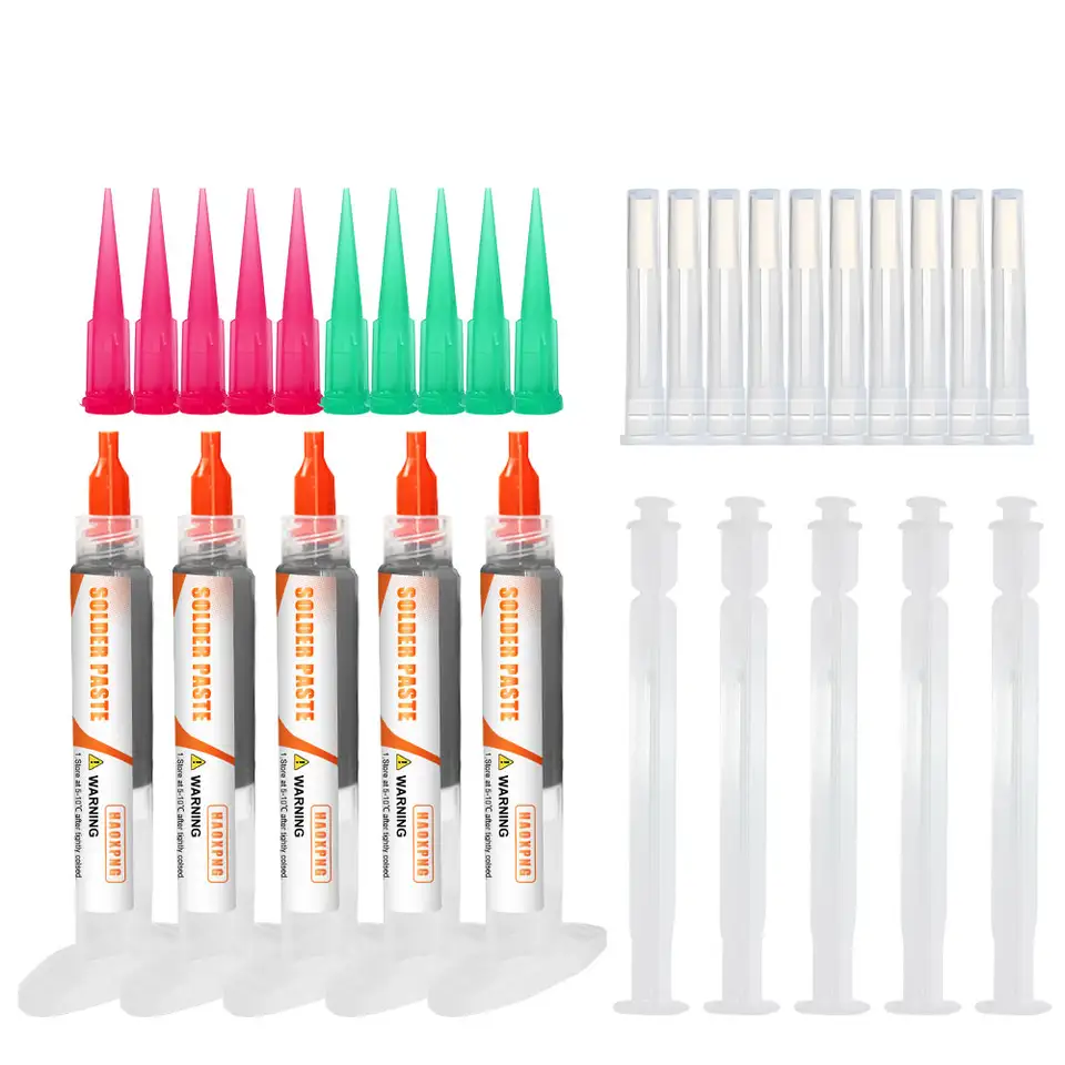Sn63Pb37 Solder Paste Smooth Welding No Need Cleaning Full Weld Joint Flux Type Soldering Material for Electronics image 7