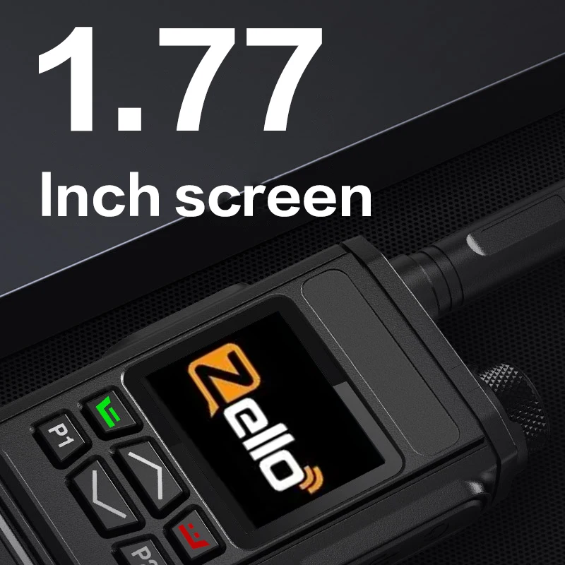 Zello Walkie Talkie 4g Sim Card WiFi Network Cell Phone Radio Long Range 100 Miles Professional POC Walkie Talkie 5
