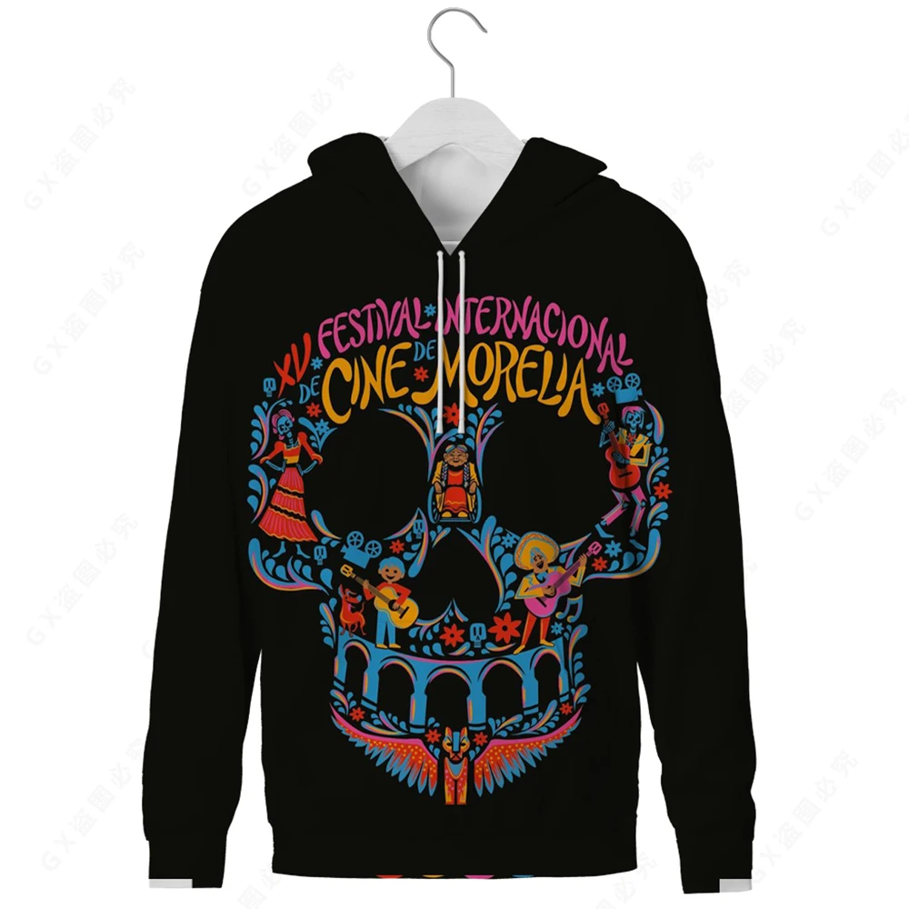 

Disney's new autumn and winter dream travel notes Hoodie printed fashion men's / women's skull design style Hoodie is popular