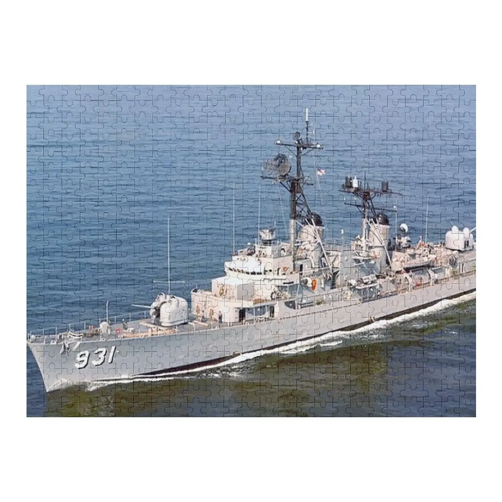 

USS FORREST SHERMAN (DD-931) SHIP'S STORE Jigsaw Puzzle Photo Personalized Gift Custom Wood Baby Toy Puzzle