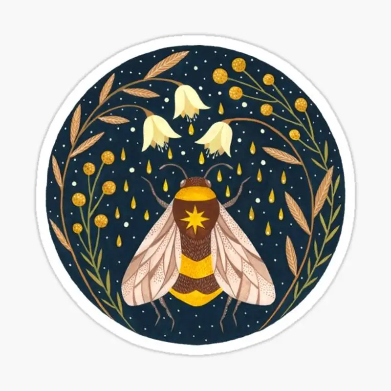 

Harvester of gold Sticker for Laptop Decor Bedroom Car Cute Cartoon Art Fashionable Public Suitcase