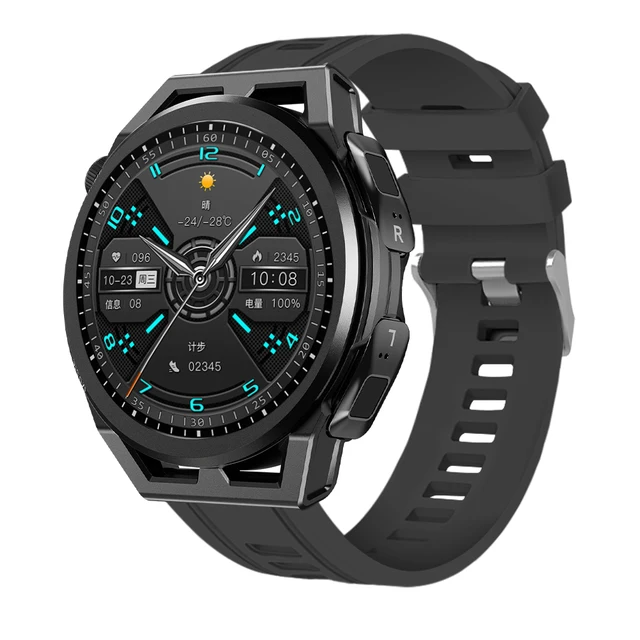 N18 2 In 1 Watch With Wireless Bluetooth Earbuds Fitness Track Heart Rate Blood Pressure Sleep Monitor NFC Man Watch