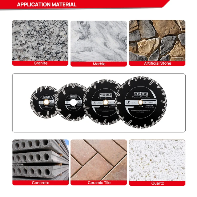 Disco Diamantato DT-DIATOOL 115mm - Super Sottile, Per Porcellana, Marmo, Ceramica, Granito - Foto 2