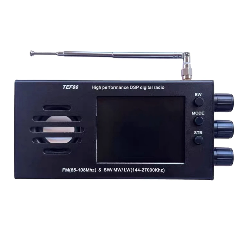 

TEF86 High Performance DSP Digital Radio Radio 65-108Mhz FM And 144-27000Khz SW/MW/LW With 3.2-Inch LCD Display Durable