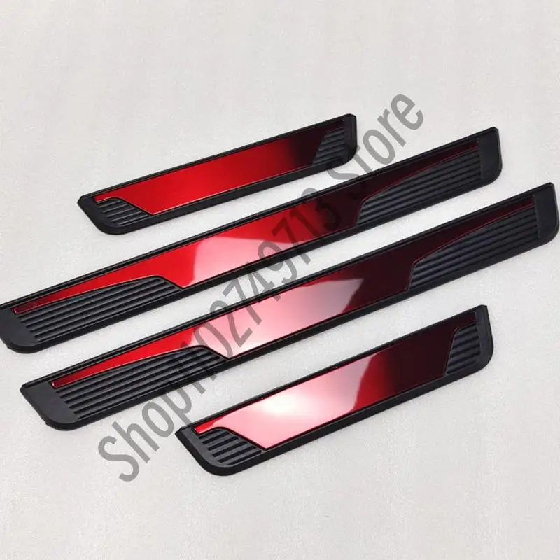 For Renault CAPTUR KAPTUR 2022 2021-2014 Stainless Car Door Sill Scuff Plate Kick Entry Guard Pedal Protector Cover Trim Styling 1