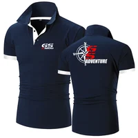 Polo Décontracté à Manches Courtes pour Homme, Vêtement à la Mode, Couleur Unie, Moto R 2023 650 800 1150 GS Adventure, Nouvelle Collection Été 1200 5